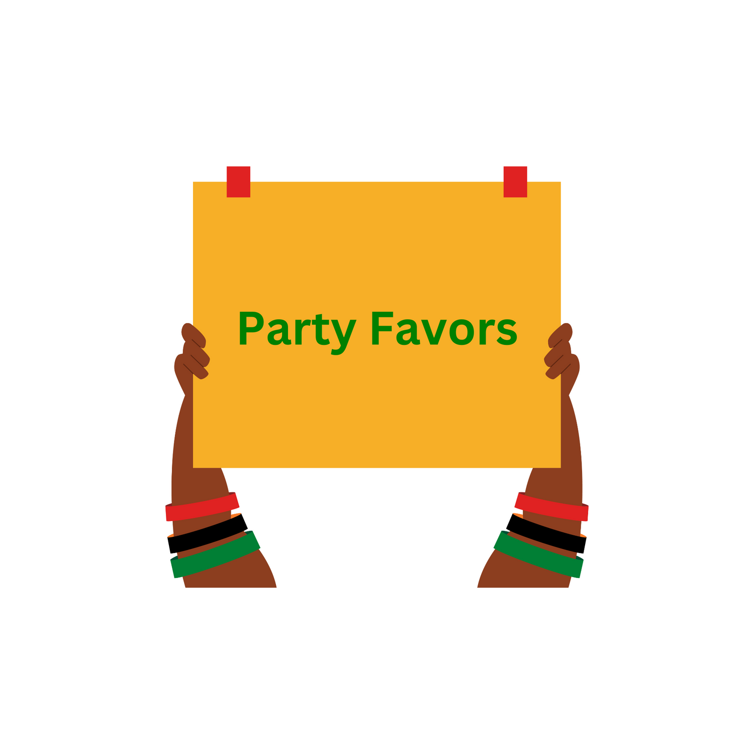 Editable Party Favor Templates